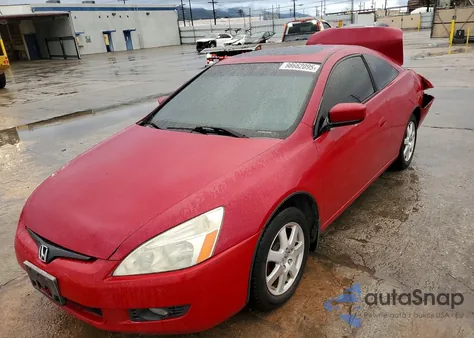 2005 Honda Accord Ex из США, поврежденный, VIN 1HGCM82625A007178